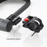 FISCHER Antivol en U avec support, longueur: 190 mm