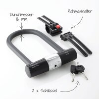 FISCHER Antivol en U avec support, longueur: 190 mm