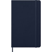 MOLESKINE Buchkalender 2026, Wochen, L A5, Hardcover,schwarz