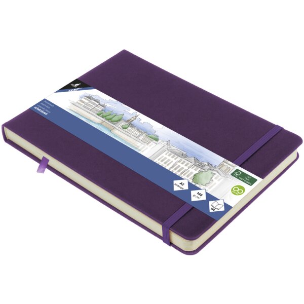 kangaro Cahier de croquis, 160 pages, A5 paysage, ruby