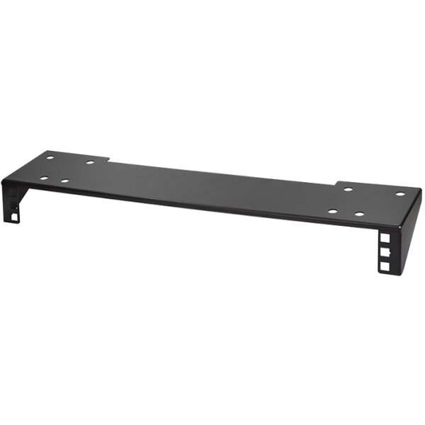 LogiLink Rack 19 pour montage sous table/mural, 1 U, noir