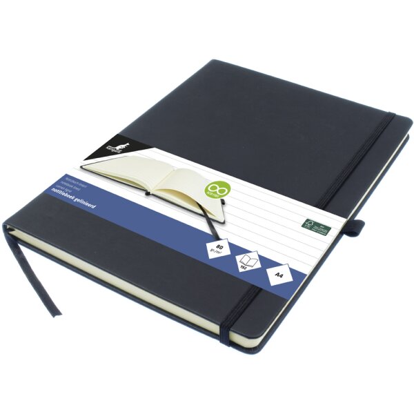kangaro Cahier Kraft, 192 pages, A4, ligné