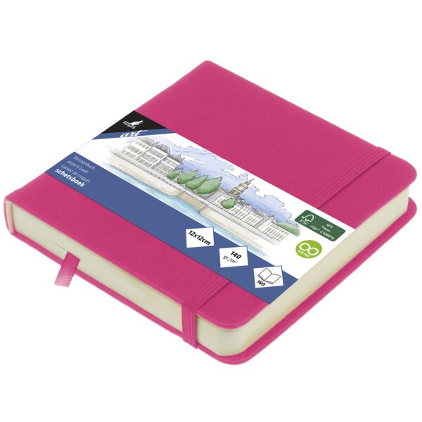 kangaro Carnet de croquis, 160 pages, 120x120 mm, taupe