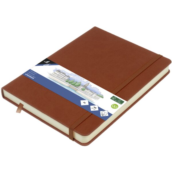 kangaro Carnet de croquis, 160 pages, A6, purple heart