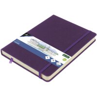 kangaro Skizzenbuch, 80 Blatt, DIN A5, heather purple