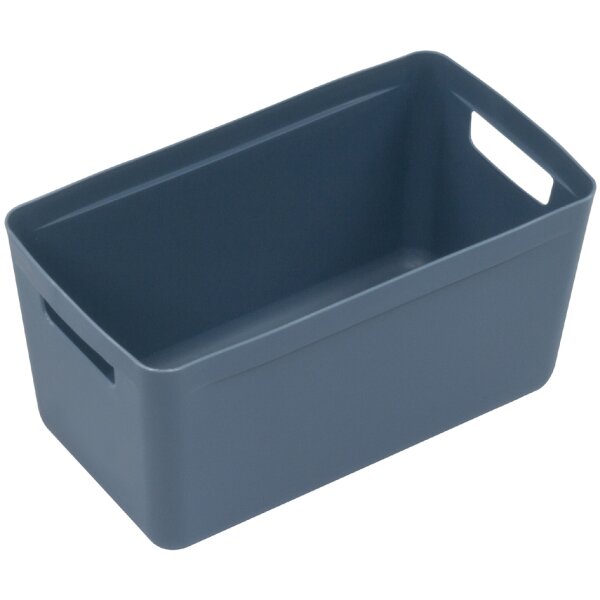kangaro Boîte de rangement, PP, 8 litres, bleu