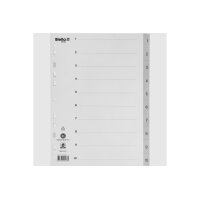 BIELLA Répertoire PP A4 47141000U gris 1-10