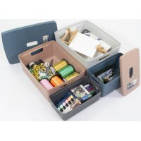 kangaro Couvercle pour boîte de rangement M, PP, rose