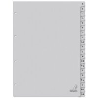 kangaro Karton-Register ECO, A-Z, DIN A4, 20-teilig