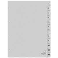 kangaro Intercalaire carton ECO, chiffres 1-10, 10 pièces