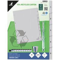 kangaro Intercalaire carton ECO, chiffres 1-15, 15 pièces