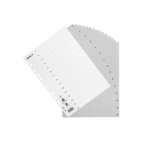 BIELLA Répertoires PP A4 47141500U gris 1-15
