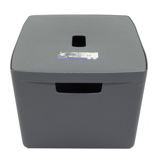 kangaro Aufbewahrungsbox, PP, 28 Liter, anthrazit