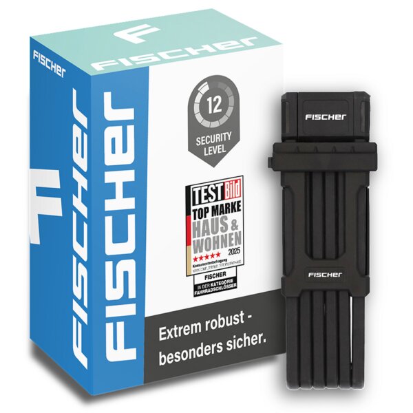FISCHER Antivol pliable pour vélo PROTEC PLUS+ FK110