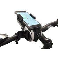 FISCHER Support de smartphone multimédia pour vélo, noir
