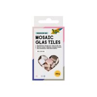 FOLIA Mosaik-Glassteine 10x10mm 5629 Irisierend 300...