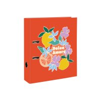 CLAIREFONTAINE Ordner DolceAmore A4 116276C rot 7cm