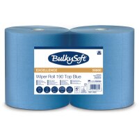 BULKYSOFT Putztuchrolle 3-lagig 38x36cm 26261 blau 2 Rollen