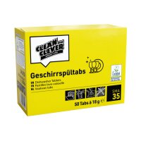 CLEAN AND CLEVER Geschirrspültabs SMA35 39795 50...