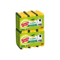 SCOTCH-BRITE Schwamm Classic CLNS3X2CHN 6 Stück