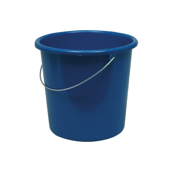 WEBSTAR Seau en plastique 10lt 9731 bleu