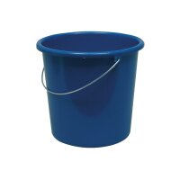 WEBSTAR Plastikeimer, Metallbügel 10lt 9731 blau