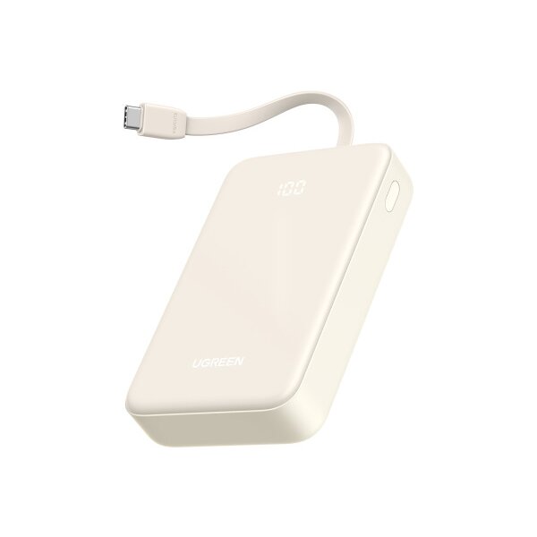 UGREEN Nexode Power Bank 20000mAh 35340 20W,PD, Built-in USB-C Cable