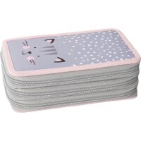 EBERHARD FABER Étui scolaire Triple Decker Chat,...