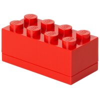 LEGO Boîte à snack MINI BOX 8, 110 ml, noir