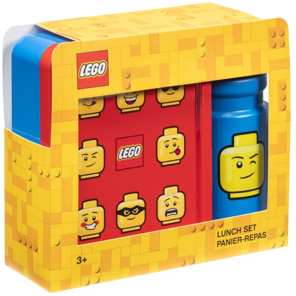 LEGO Trinkflasche + Brotdose LUNCH SET NINJAGO GREEN, grün