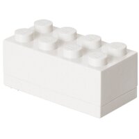 LEGO Snackbox MINI BOX 8, 110 ml, weiss