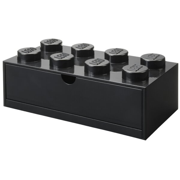 LEGO Schubladenbox DESK DRAWER 8, 1 Schub, grau