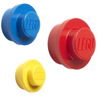 LEGO Jeu de patères WALL HANGER SET, jaune/bleu/rouge