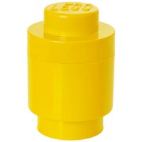 LEGO Aufbewahrungsstein STORAGE BRICK 1 ROUND, 950 ml, gelb