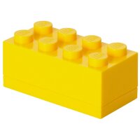 LEGO Snackbox MINI BOX 8, 110 ml, gelb