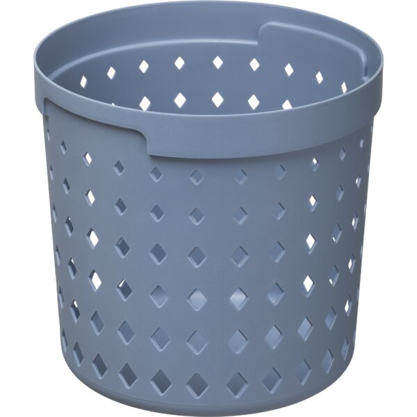 NHG Bac de rangement SEOUL ROUND ORGANIZER L, gris