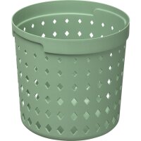 NHG Bac de rangement SEOUL ROUND ORGANIZER L, gris