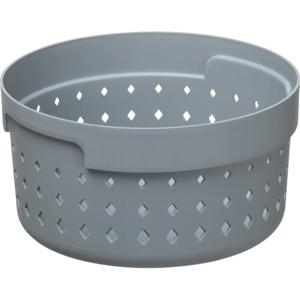 NHG Bac de rangement SEOUL ROUND ORGANIZER S, gris