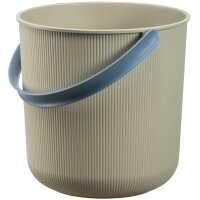 NHG Seau de rangement AKITA, 10 litres, vert/blanc