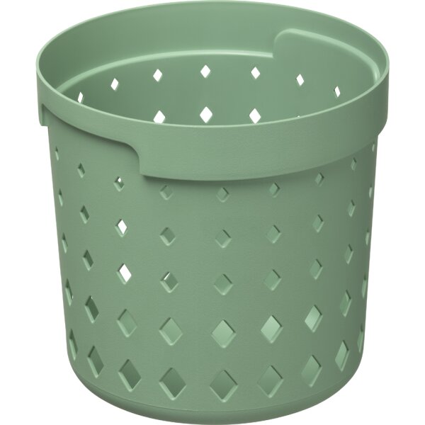 NHG Bac de rangement SEOUL ROUND ORGANIZER M, gris