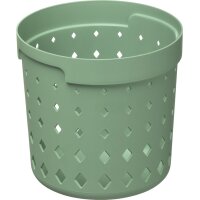 NHG Bac de rangement SEOUL ROUND ORGANIZER M, gris