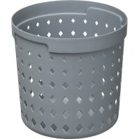 NHG Bac de rangement SEOUL ROUND ORGANIZER L, blanc