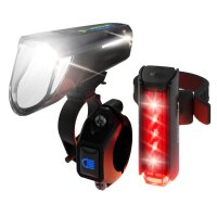 FISCHER Kit déclairage LED rechargeable TWIN STOP