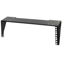 LogiLink Rack 19 pour montage sous table/mural, 3 U, noir