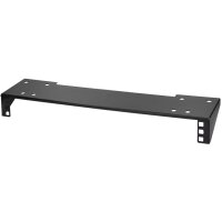 LogiLink Rack 19 pour montage sous table/mural, 3 U, noir