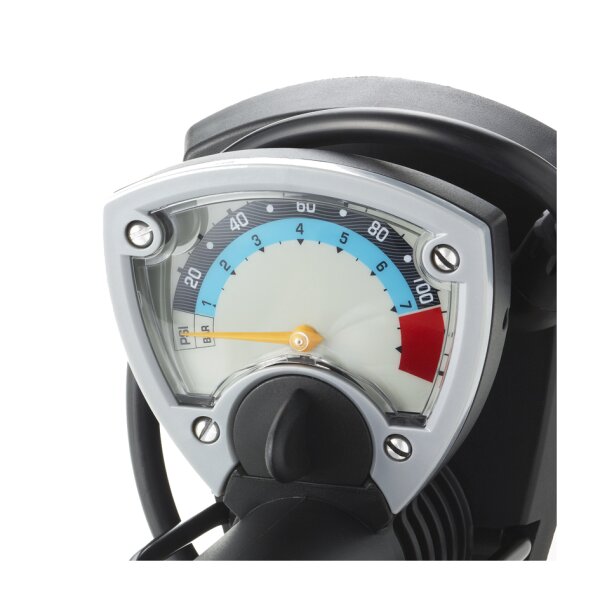 FISCHER Pompe à air verticale Manomètre, pour toutes valves