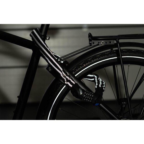 FISCHER Chaîne antivol pour vélo Reflex Code, (L)800 mm