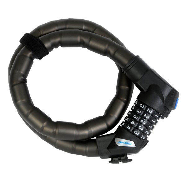 FISCHER Glieder-Fahrradschloss, Länge: 900 mm, schwarz