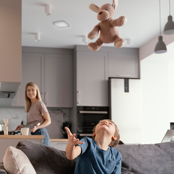 LogiLink Détecteur de fumée Longlife, pile au lithium, blanc