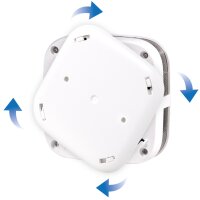 LogiLink Détecteur de fumée Longlife, pile au lithium, blanc